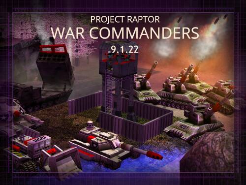 Постер игры Command & Conquer Generals: Project Raptor: War Commanders