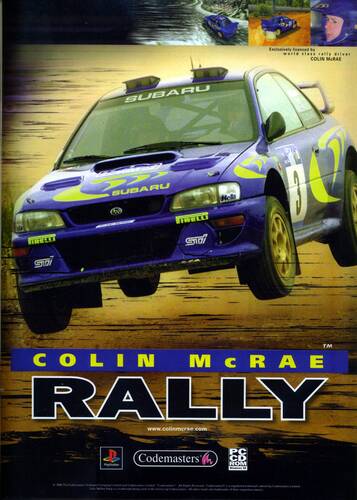Постер игры Colin McRae Rally