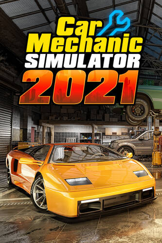 Постер игры Car Mechanic Simulator 2021