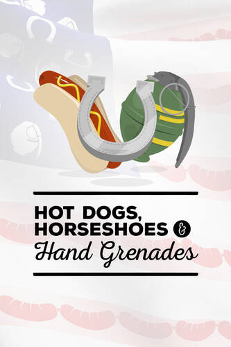 Постер игры Hot Dogs, Horseshoes and Hand Grenades