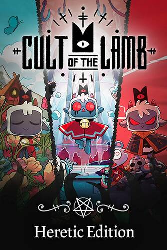Постер игры Cult of the Lamb: Cultist Edition
