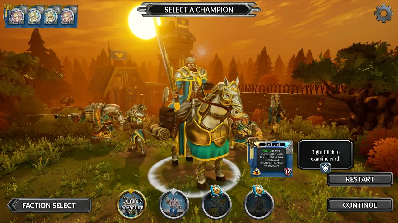 Скриншот игры Dragon Front: Adventures