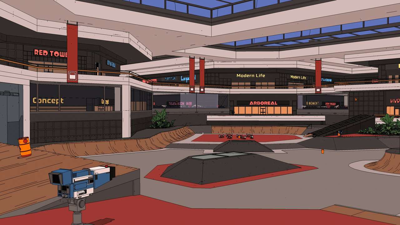 Скриншот игры Rollerdrome