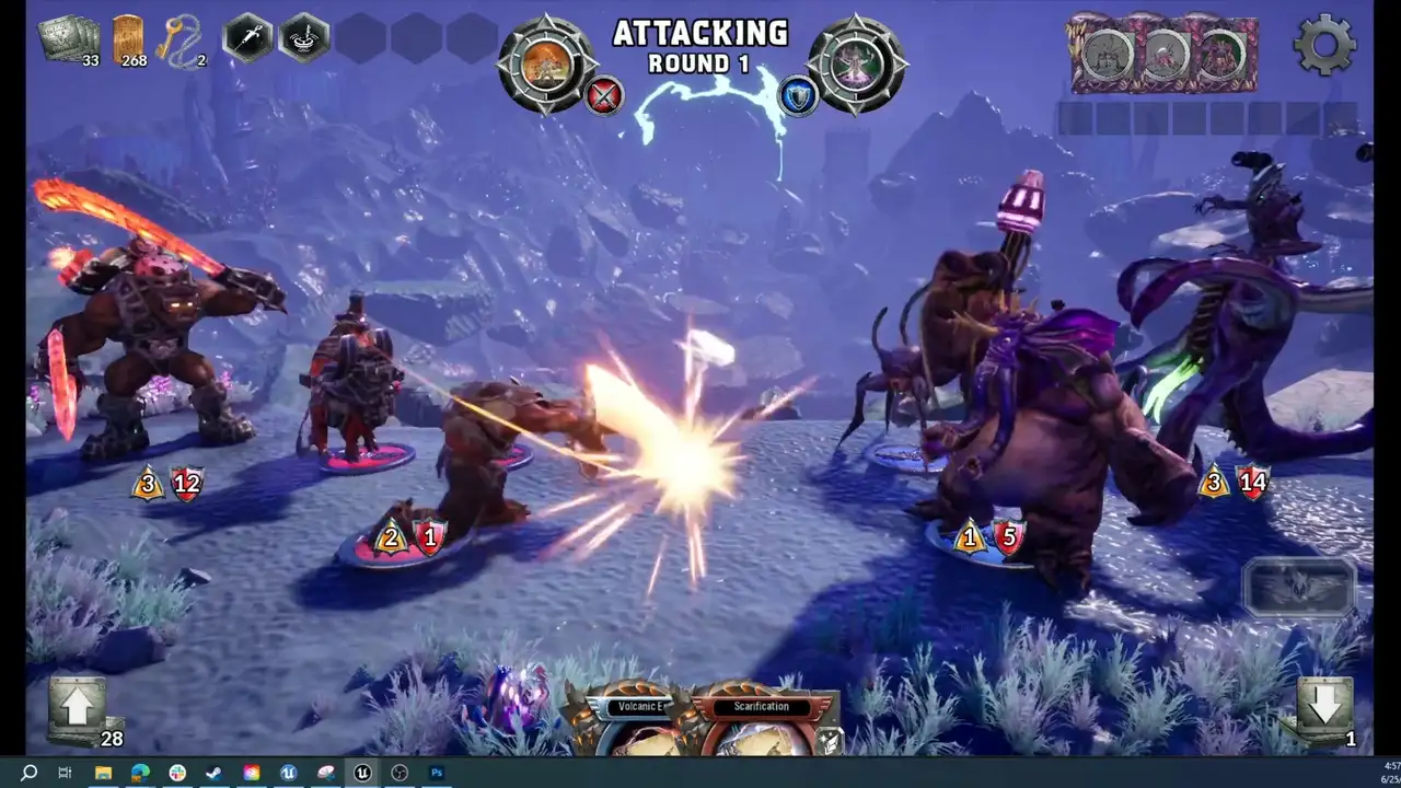 Скриншот игры Dragon Front: Adventures