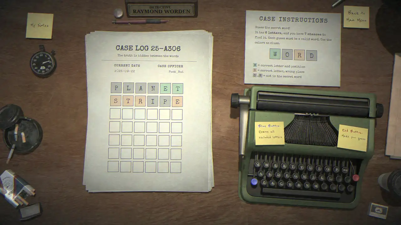 Скриншот игры Detective Worden