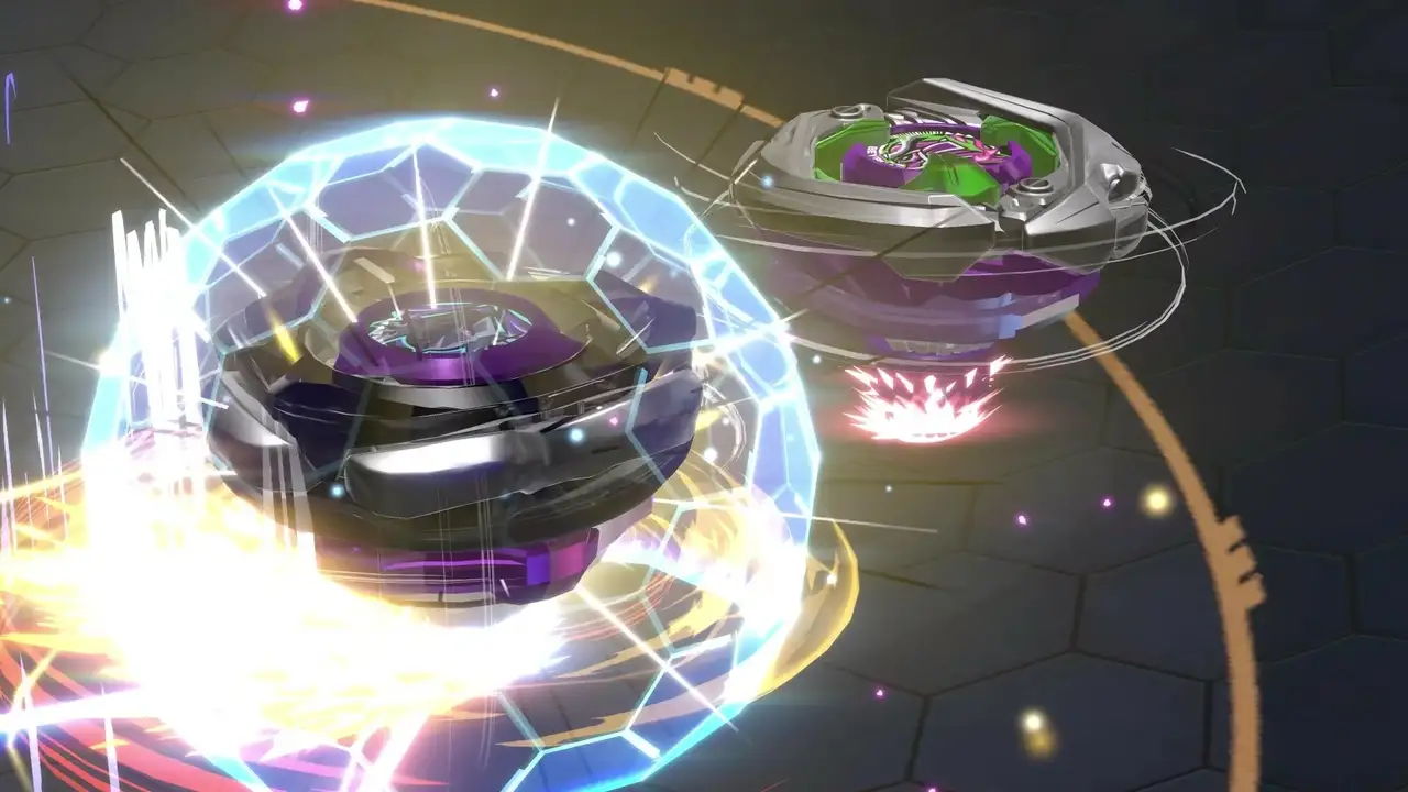 Скриншот игры BEYBLADE X EVOBATTLE