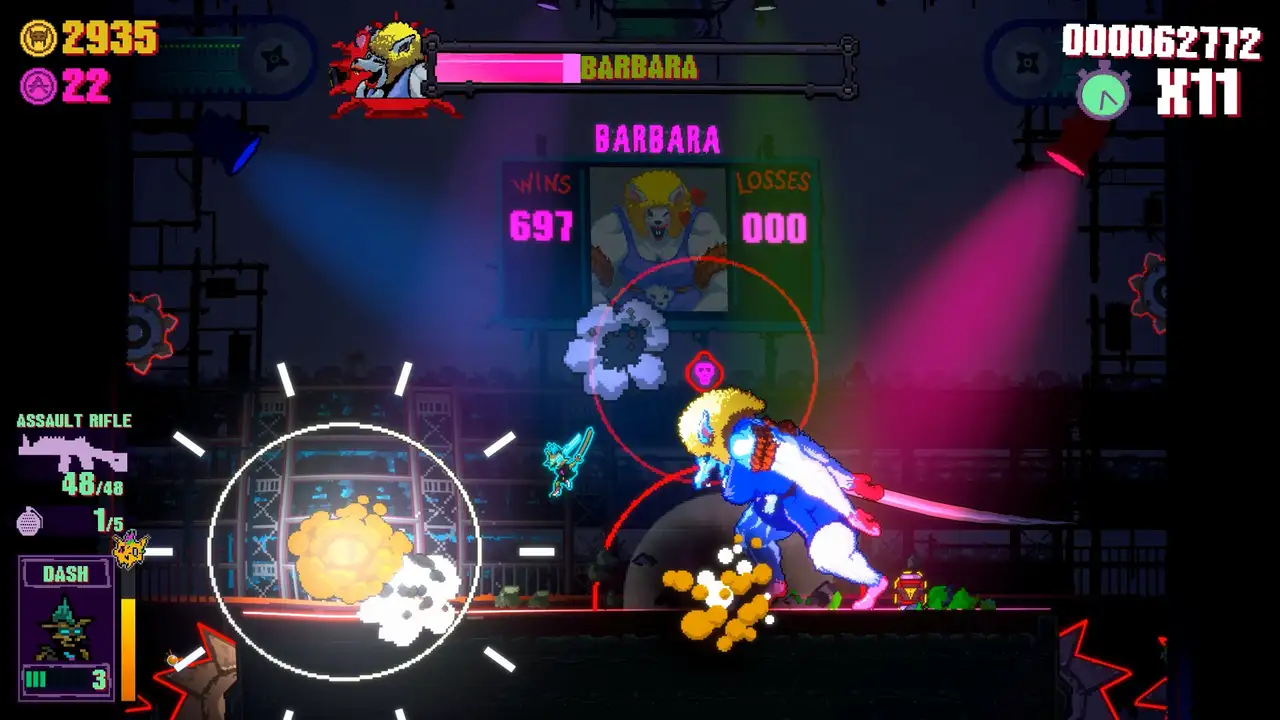 Скриншот игры CLAWPUNK