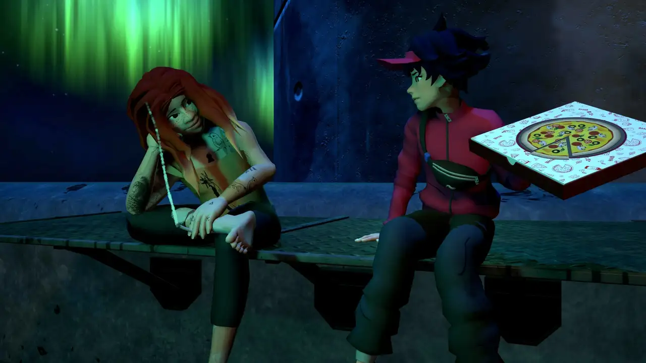 Скриншот игры A Pizza Delivery