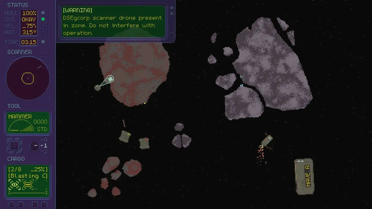 Скриншот игры Deep Space Exploitation