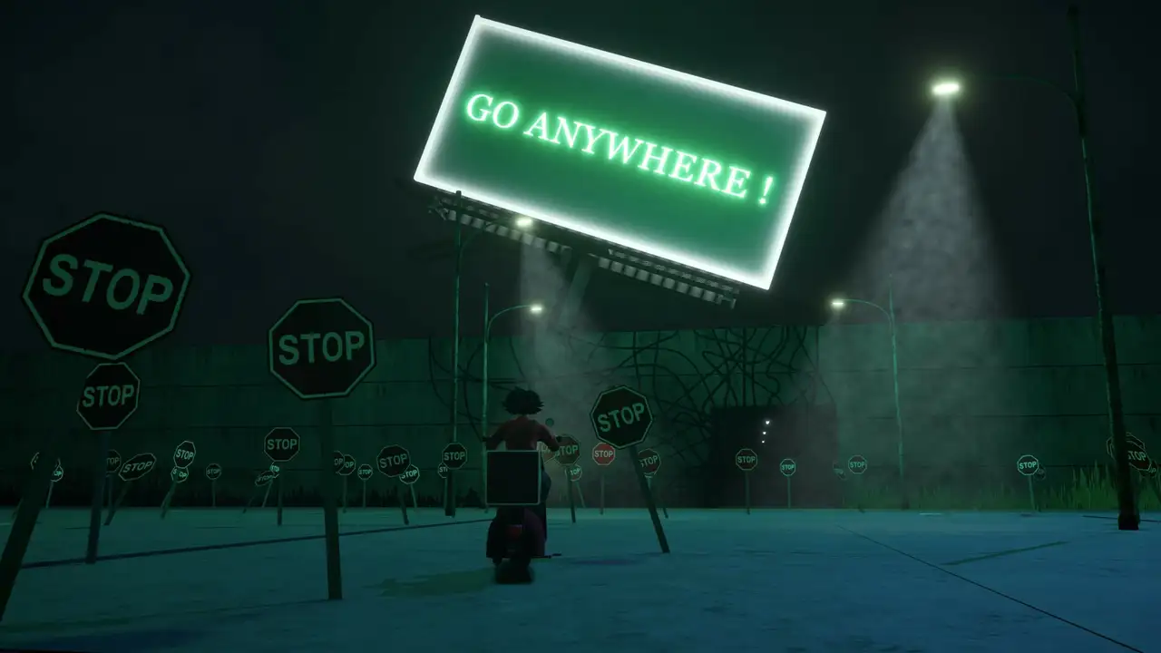 Скриншот игры A Pizza Delivery