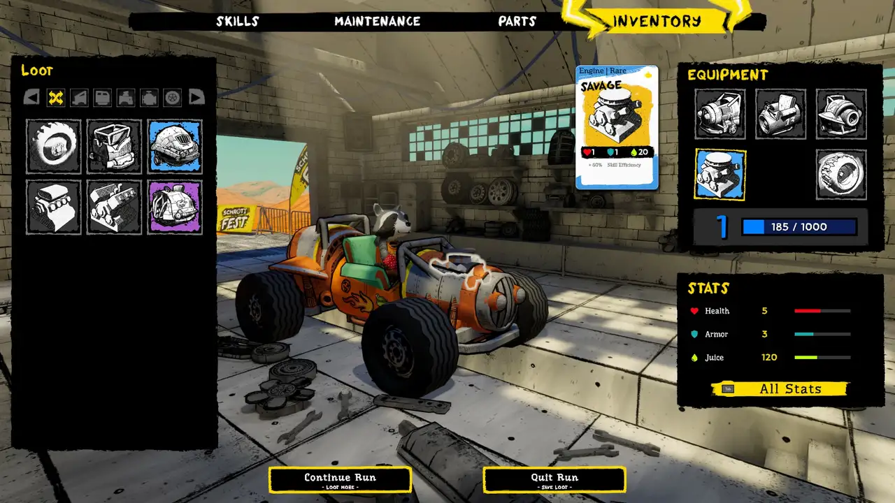 Скриншот игры SCHROTT