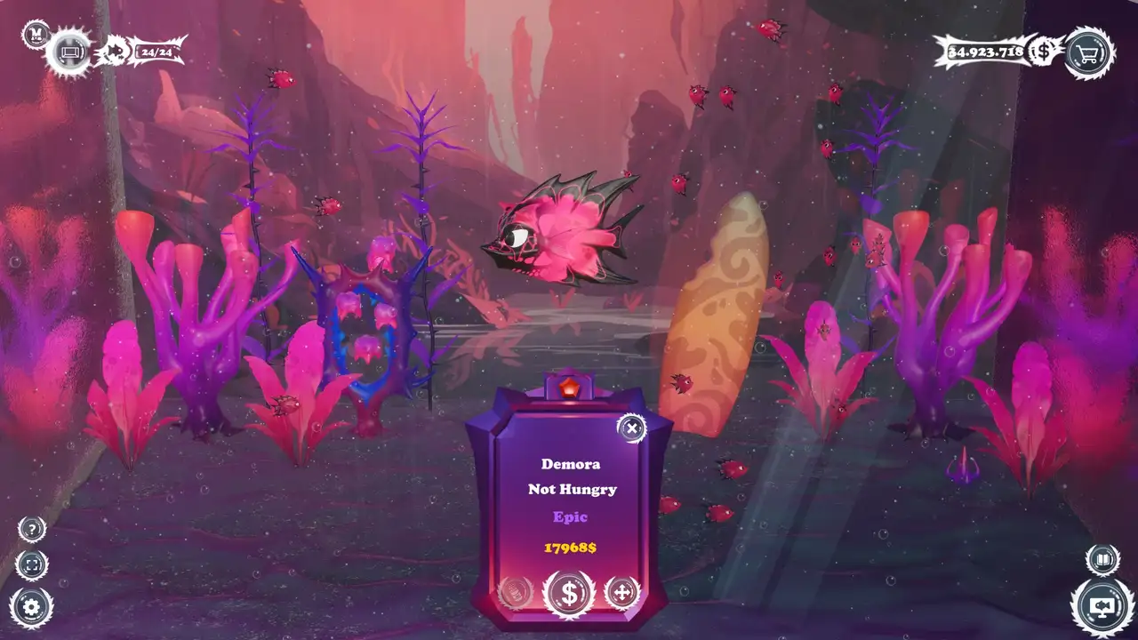 Скриншот игры Aquanima