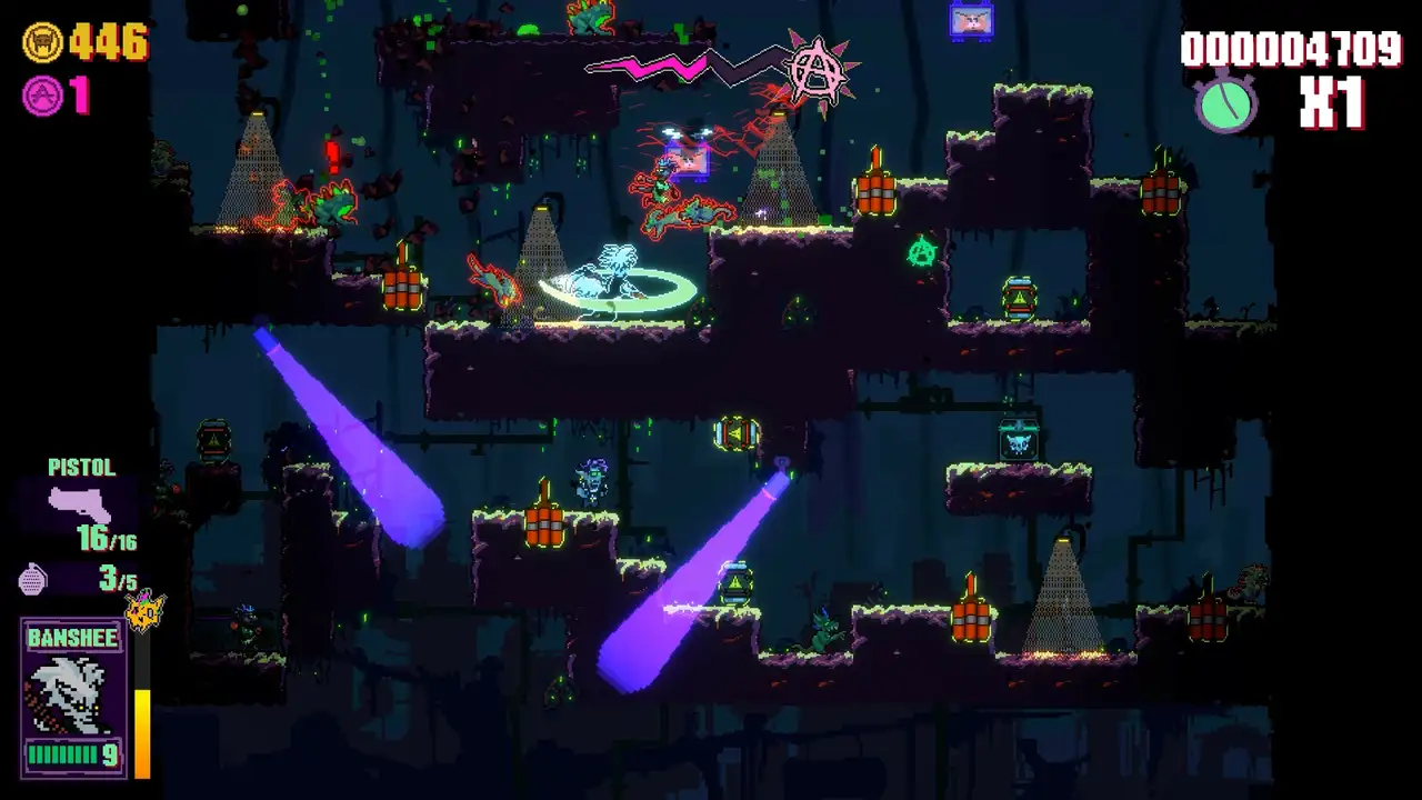 Скриншот игры CLAWPUNK