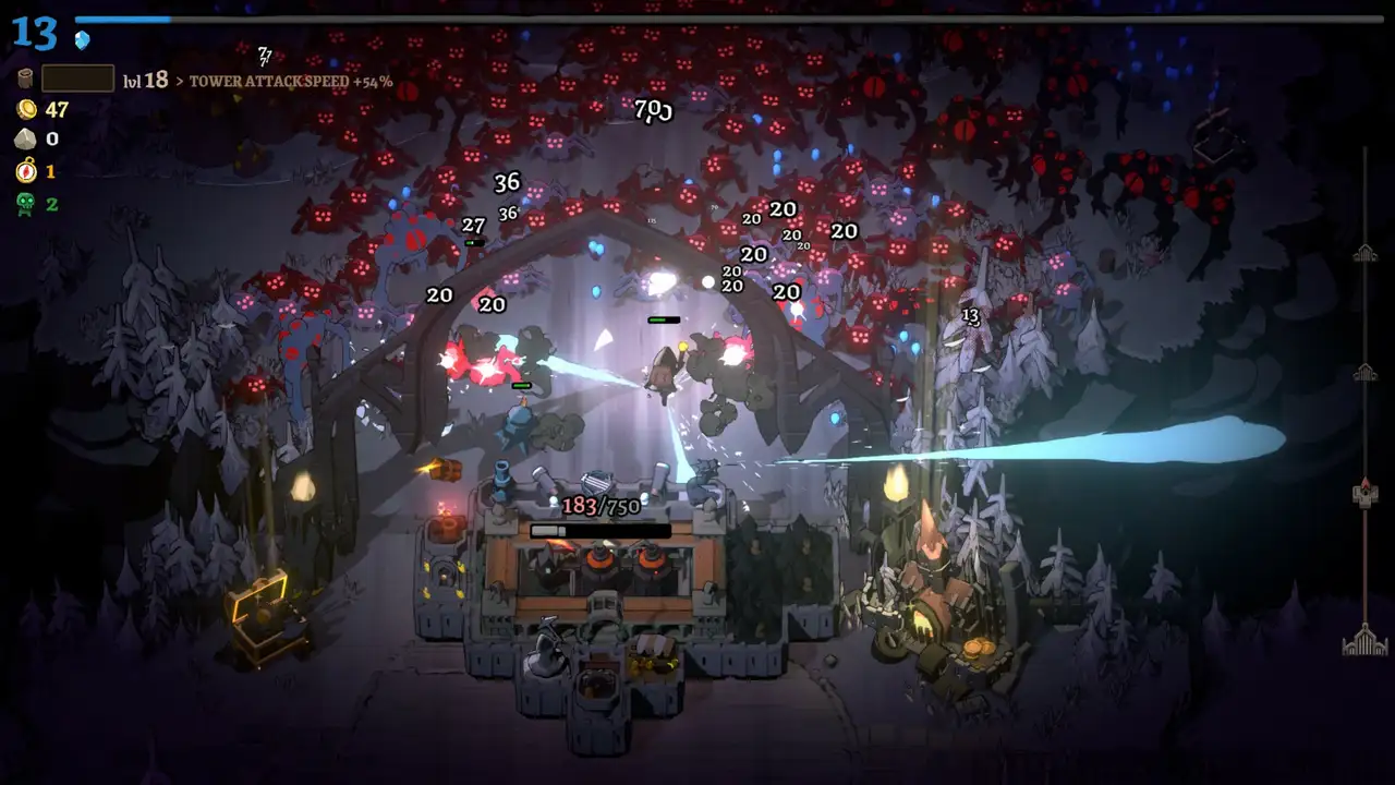 Скриншот игры Monsters are Coming! Rock & Road