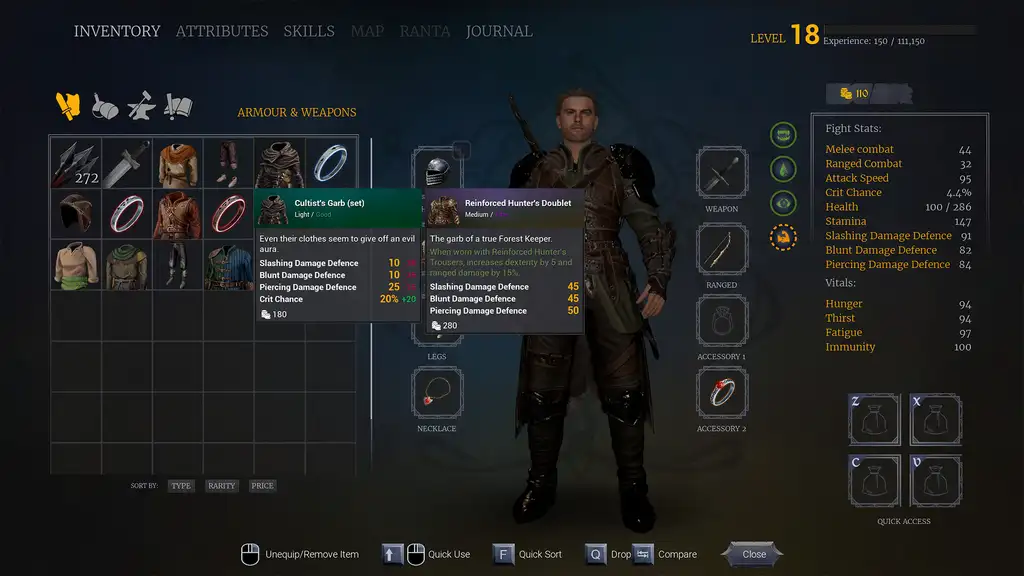 Скриншот игры Of Ash and Steel