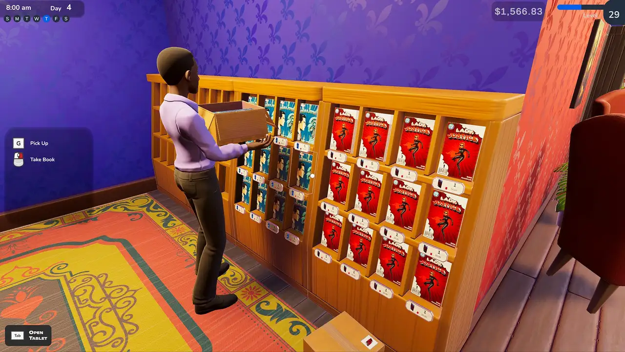 Скриншот игры Bookshop Simulator
