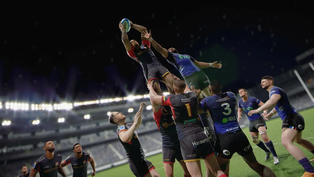 Скриншот игры Rugby 25