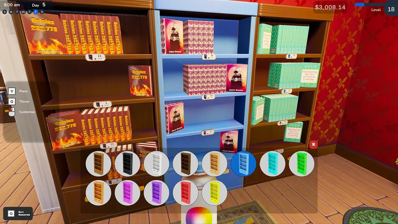 Скриншот игры Bookshop Simulator