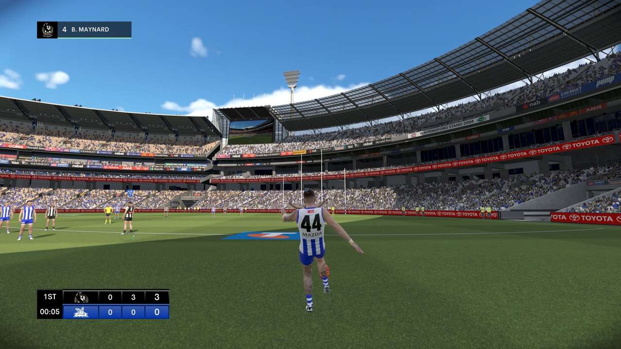 Скриншот игры AFL 23