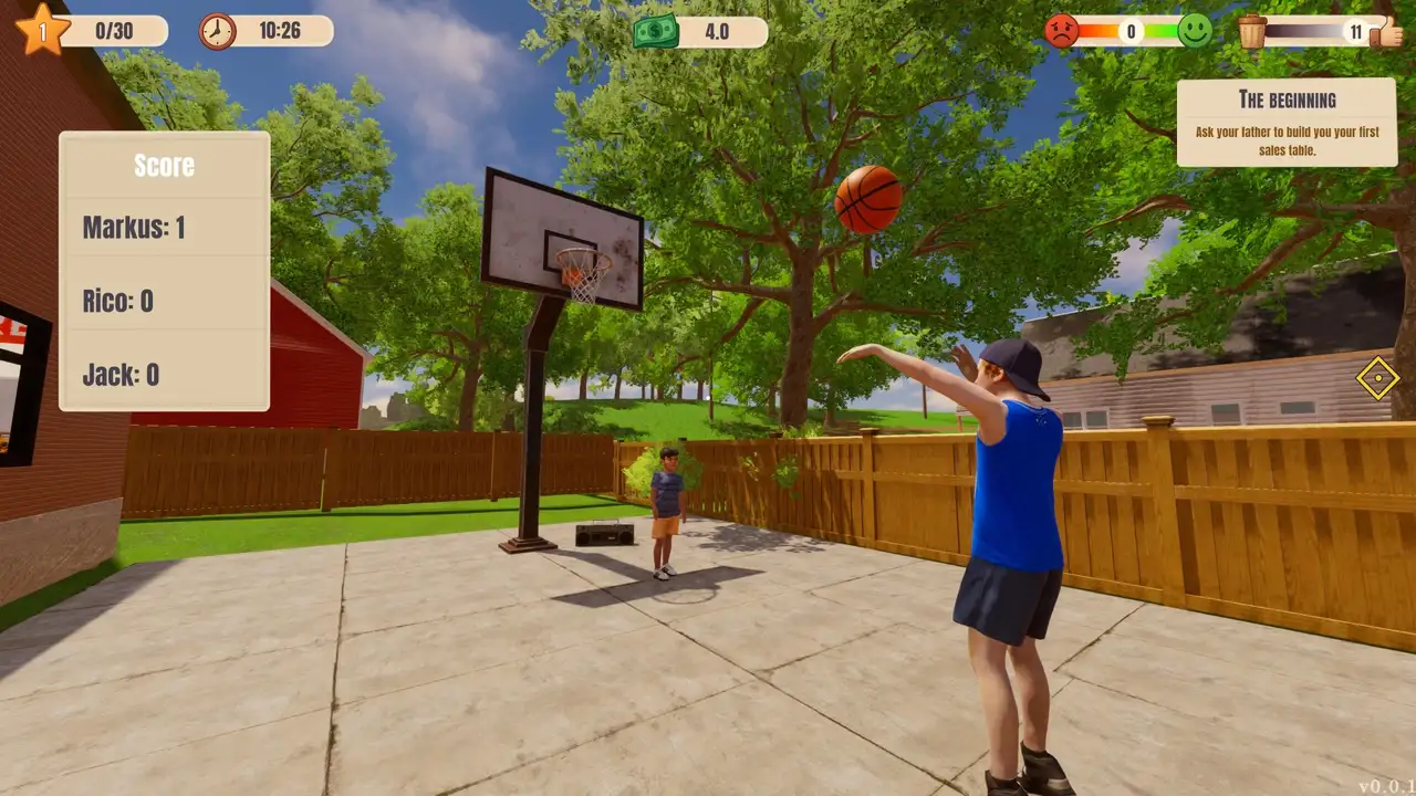 Скриншот игры I Sell Lemonade