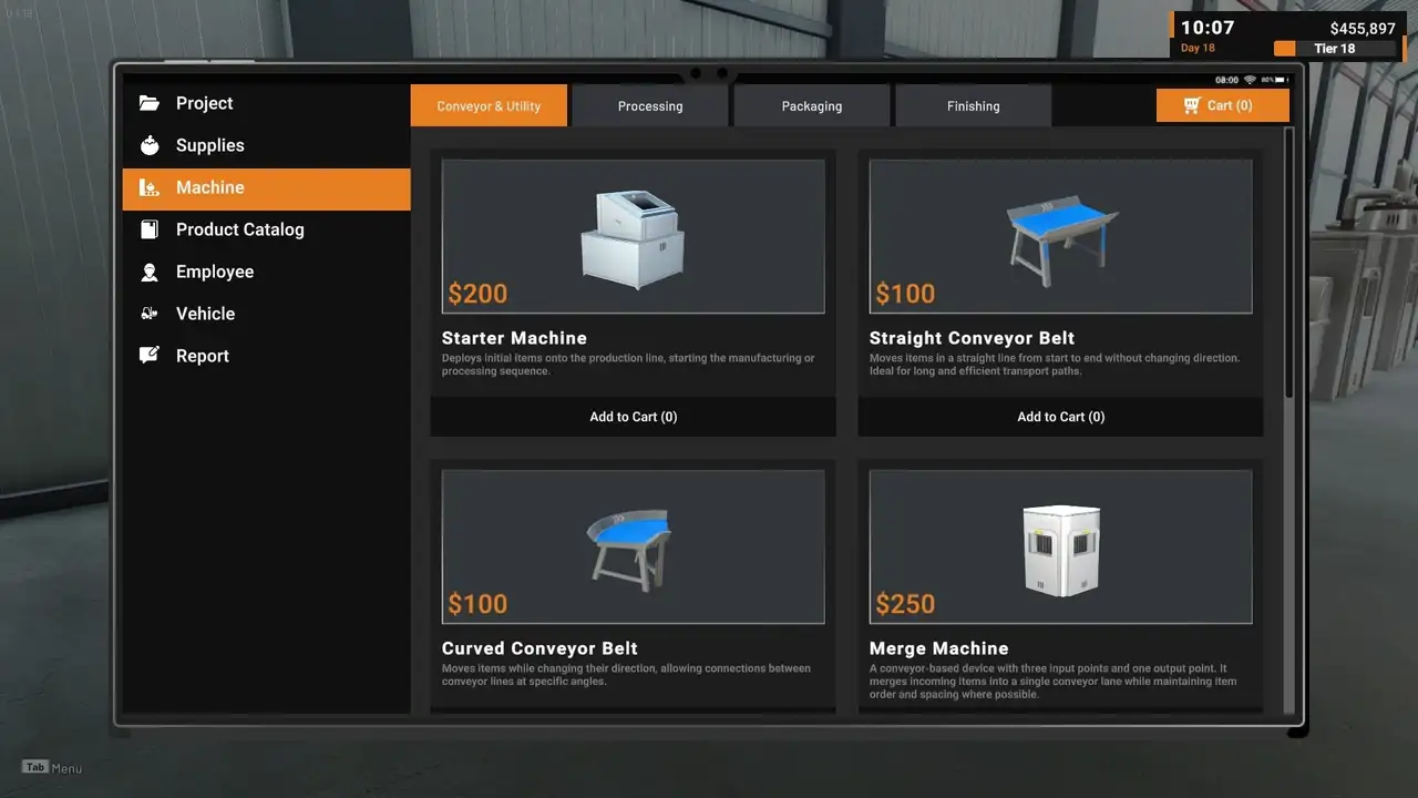 Скриншот игры Food Processing Simulator