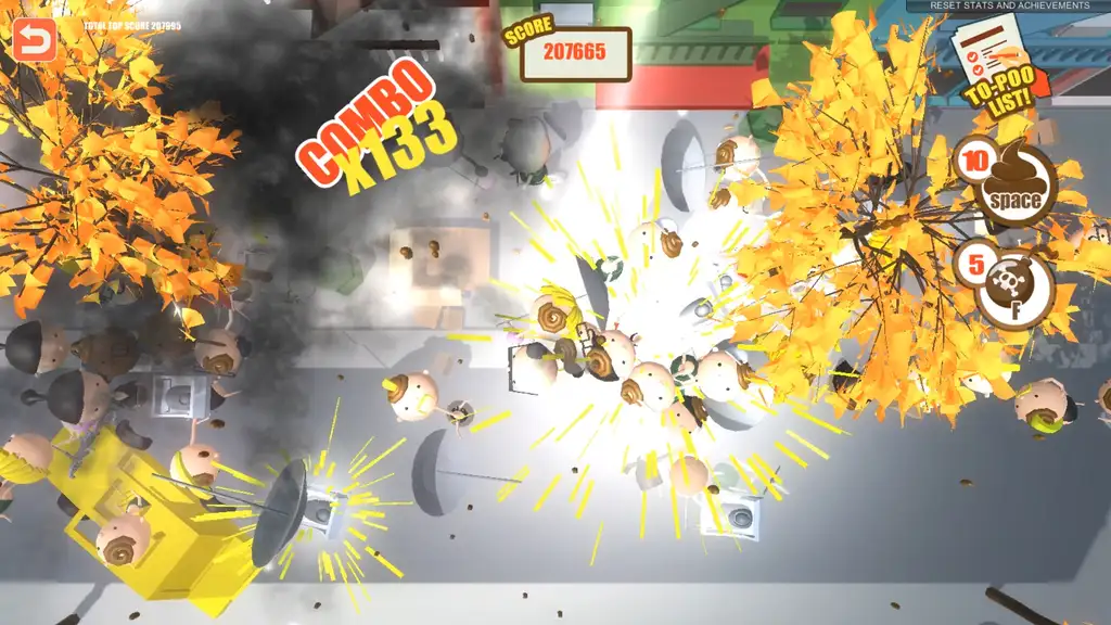 Скриншот игры There's Poop In My Soup