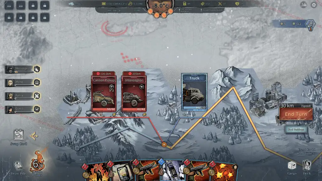 Скриншот игры Snow Ash