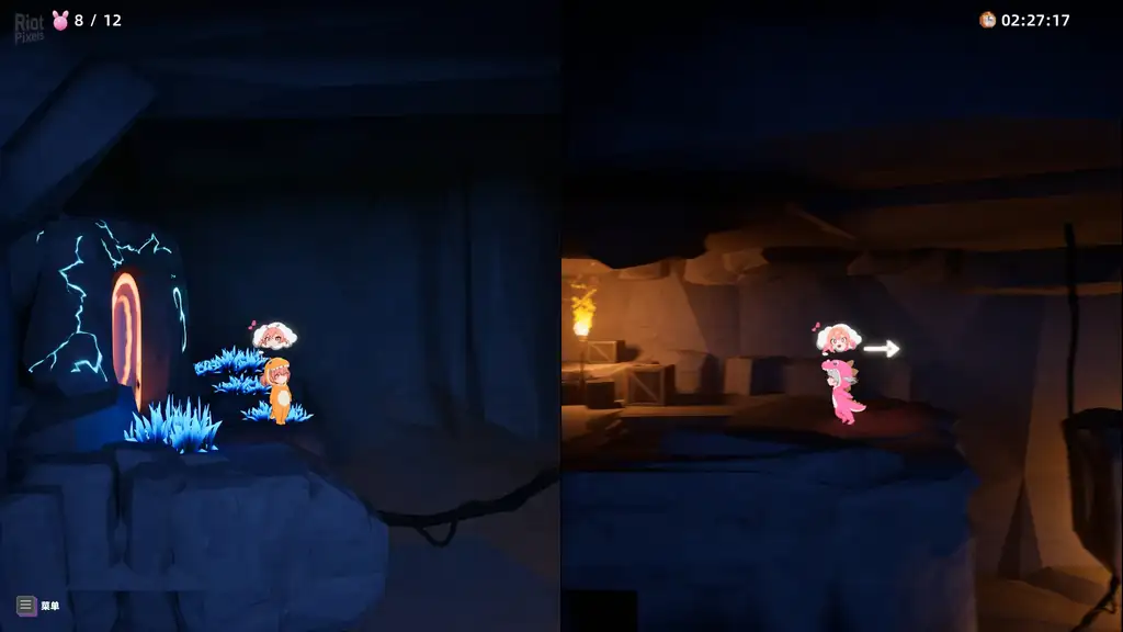 Скриншот игры Head's Adventures: chibichibi