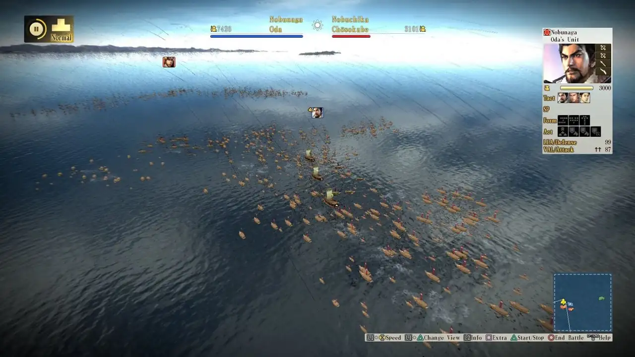 Скриншот игры Nobunaga's Ambition: Taishi