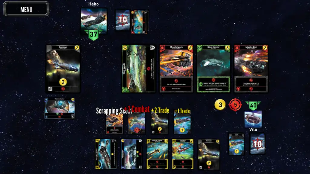 Скриншот игры Star Realms
