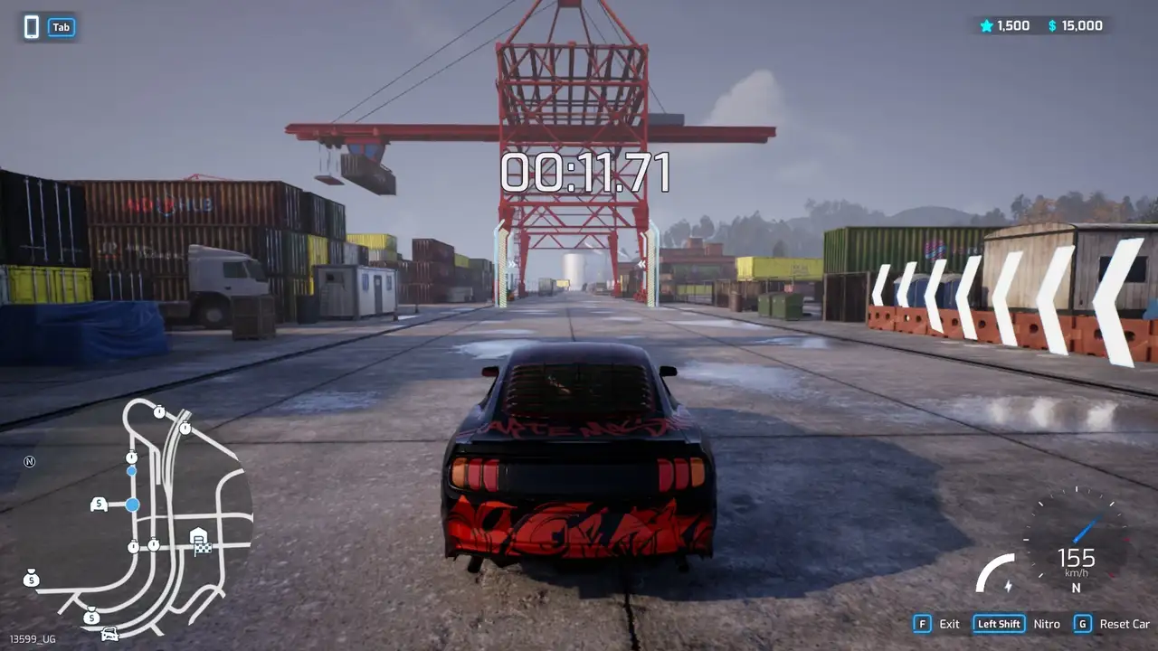 Скриншот игры Underground Garage