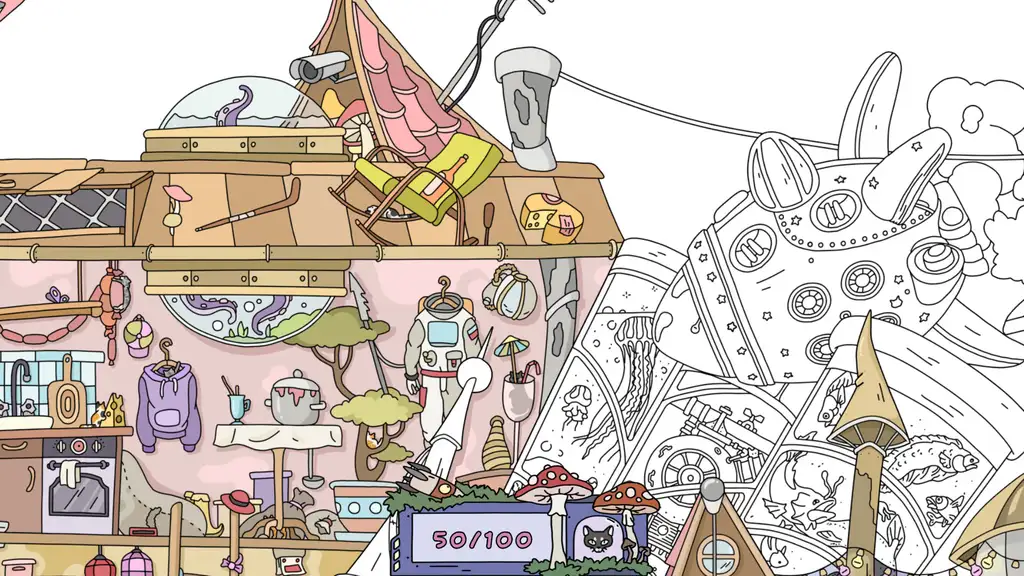 Скриншот игры Hidden Cats 9: Aliens