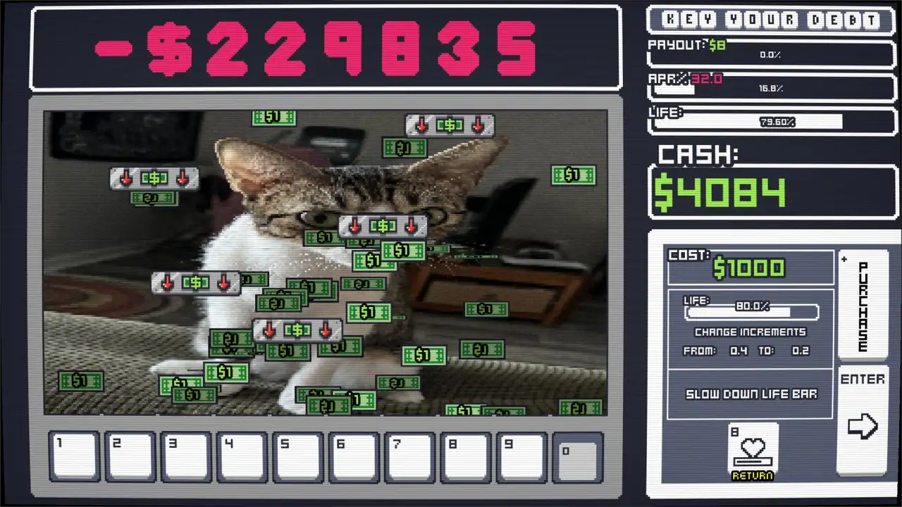 Скриншот игры Key Your Debt