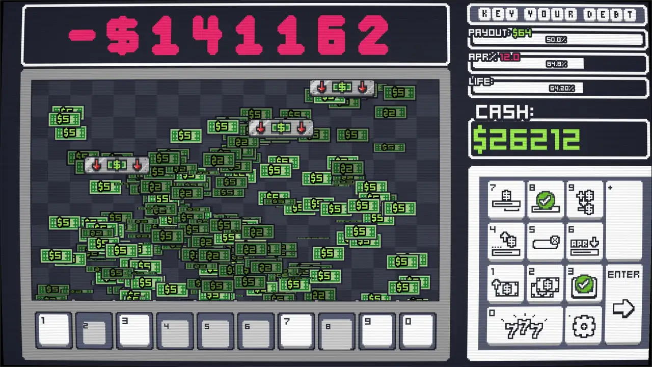 Скриншот игры Key Your Debt