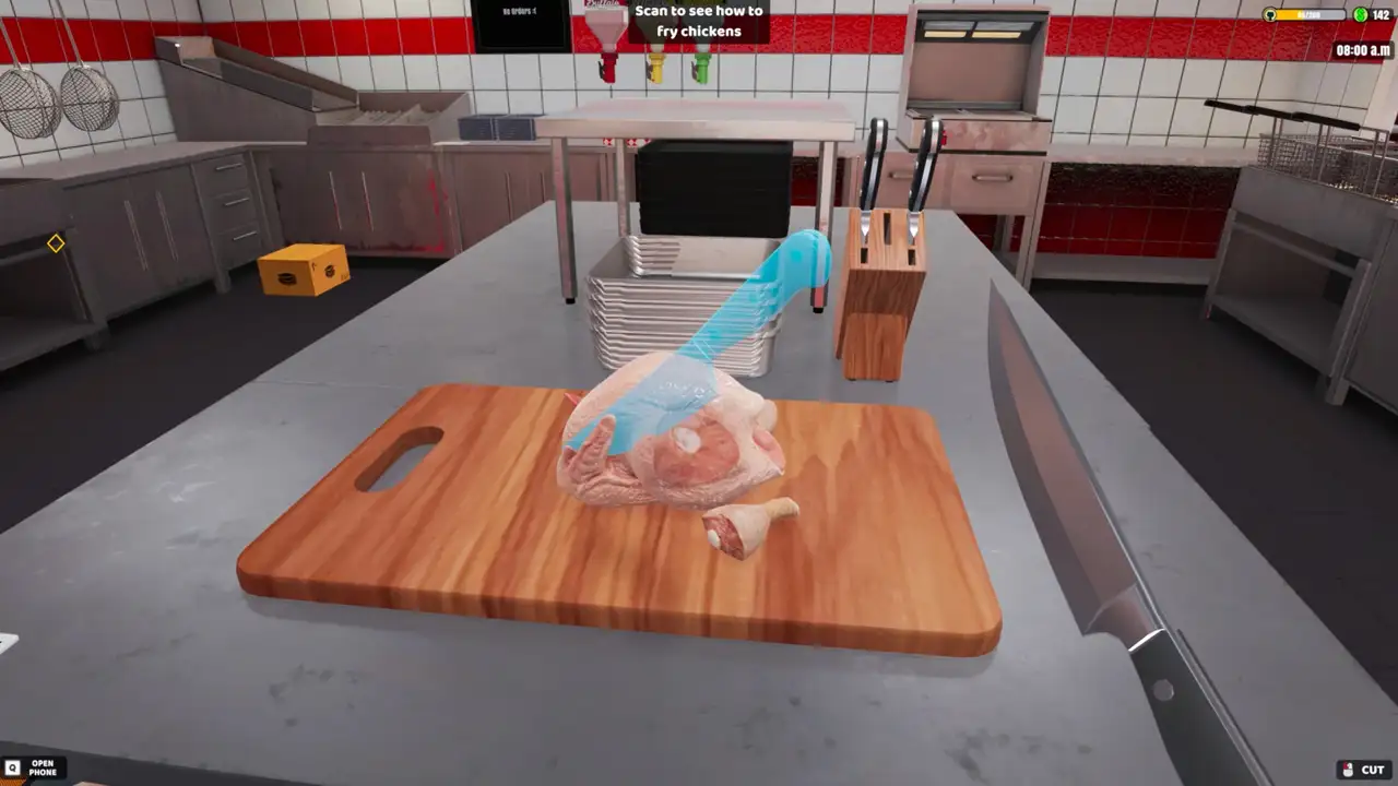 Скриншот игры Chicken Fries