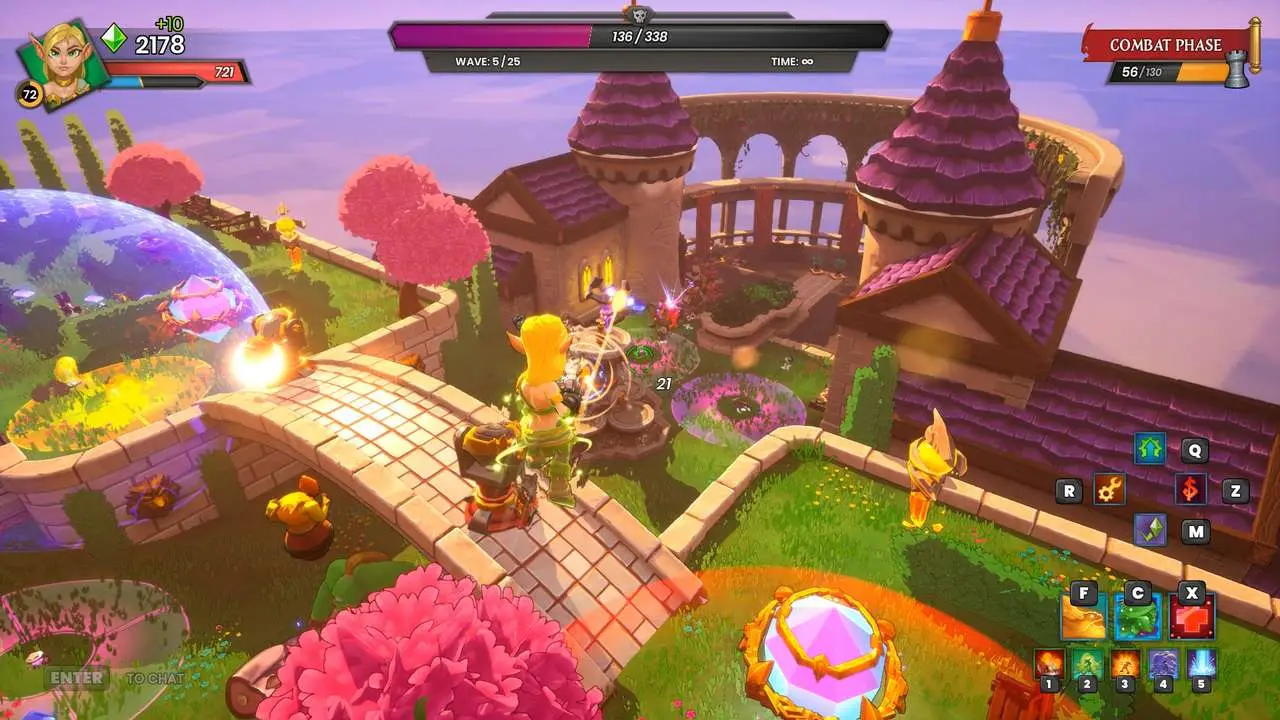 Скриншот игры Dungeon Defenders: Awakened