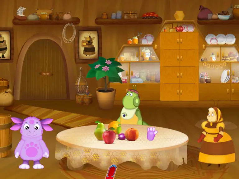 Скриншот игры Лунтик: Тренируем память и внимание