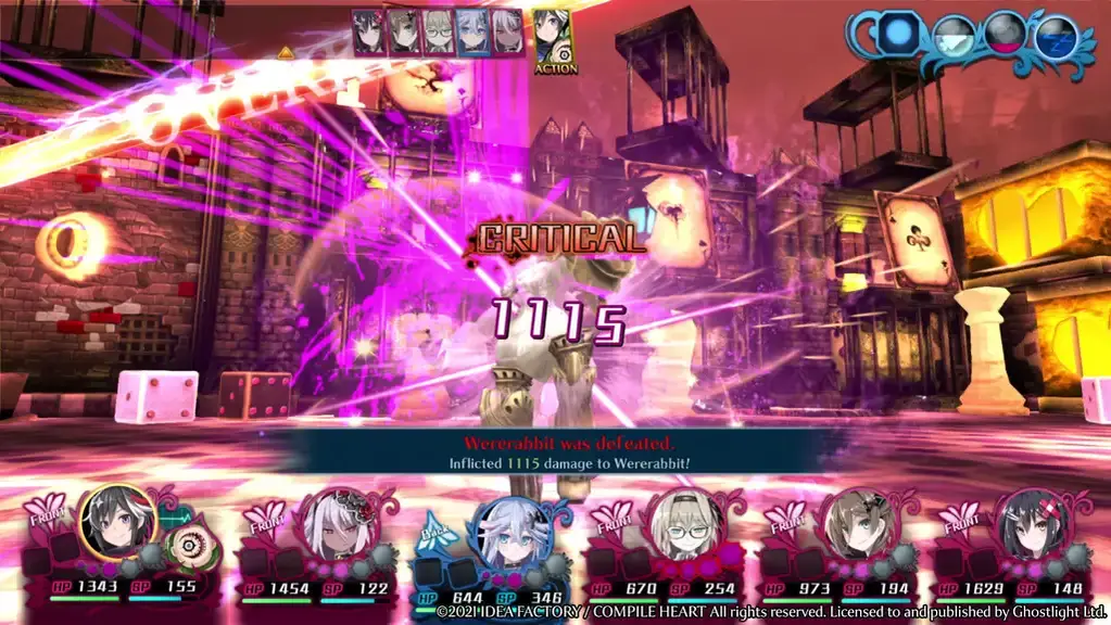 Скриншот игры Mary Skelter 2