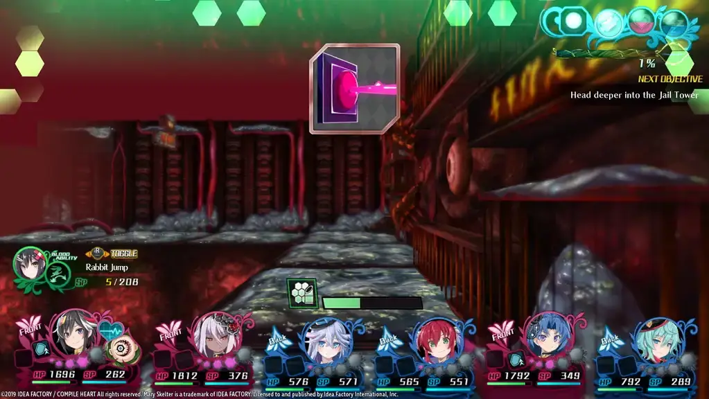 Скриншот игры Mary Skelter 2
