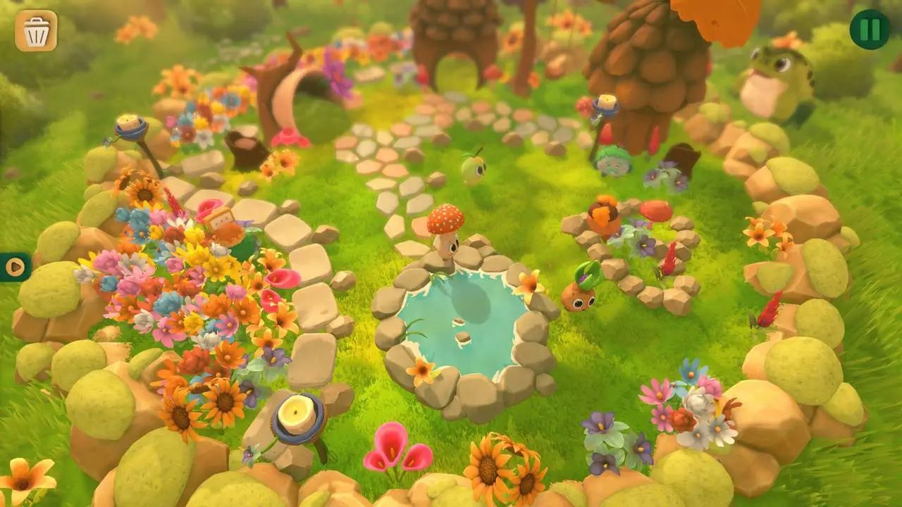 Скриншот игры Garden Buddies