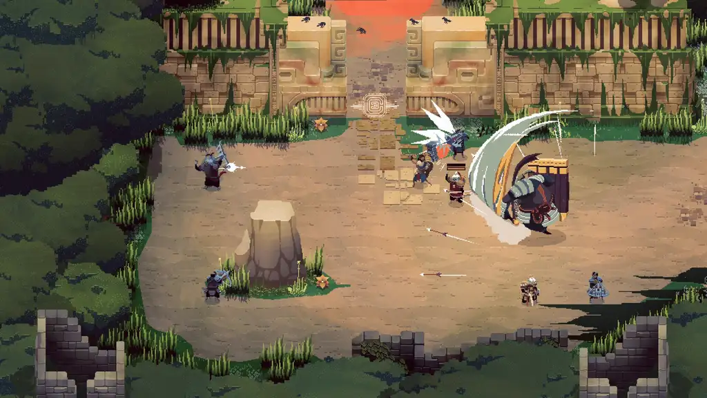 Скриншот игры No Place for Bravery