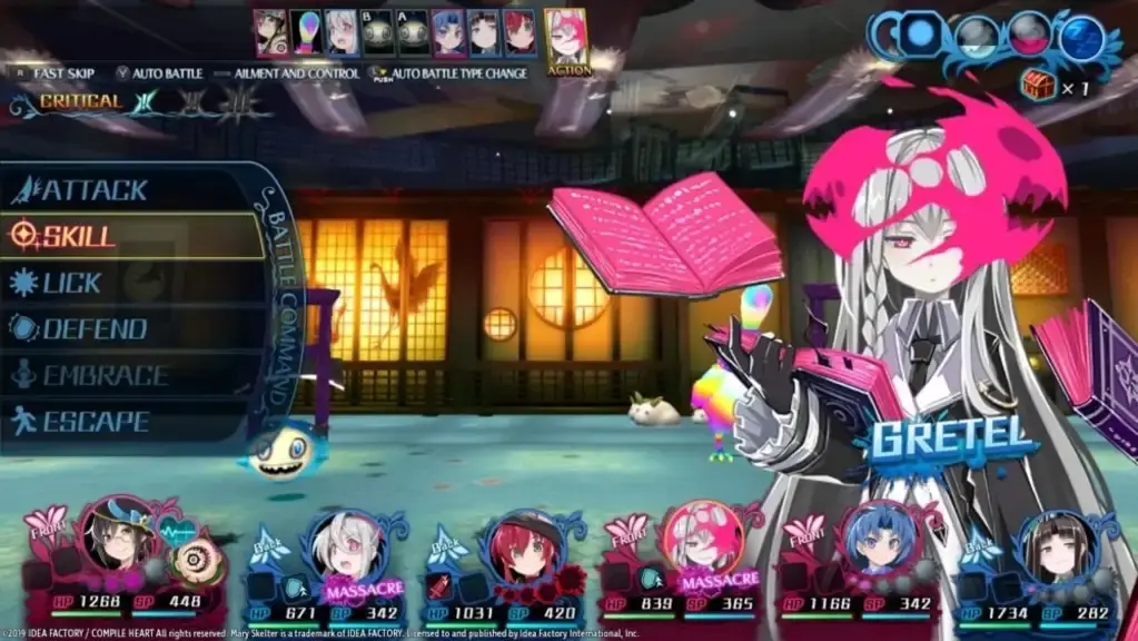 Скриншот игры Mary Skelter 2