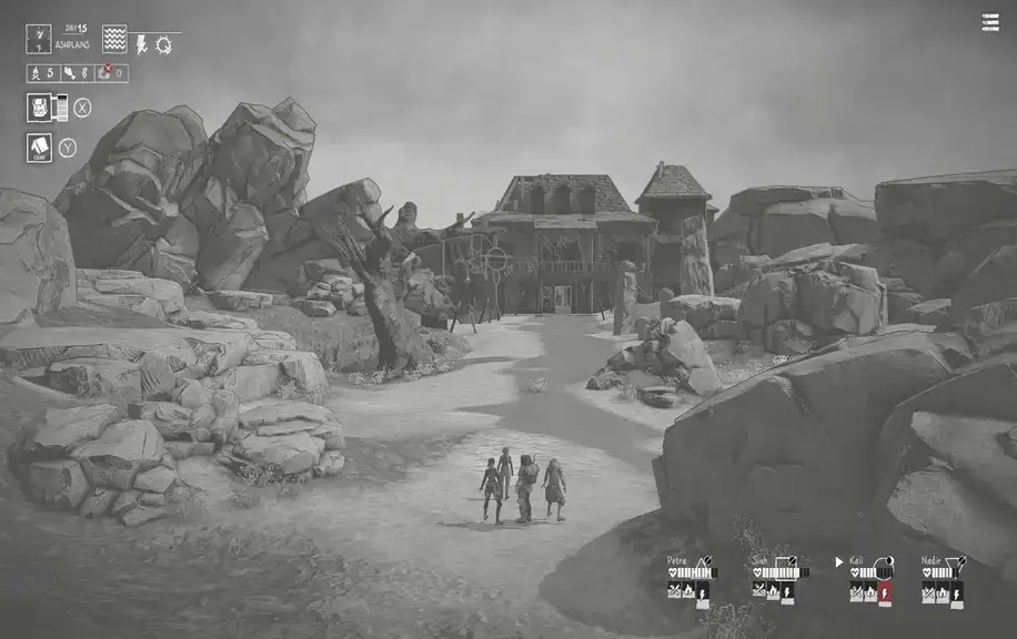 Скриншот игры Ashwalkers