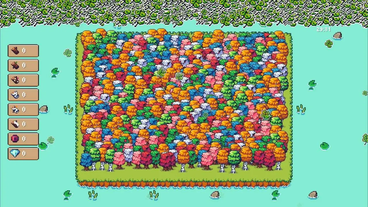 Скриншот игры Tiny Biomes: Cozy Idle