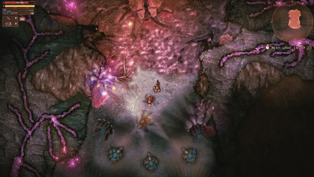 Скриншот игры Lumencraft