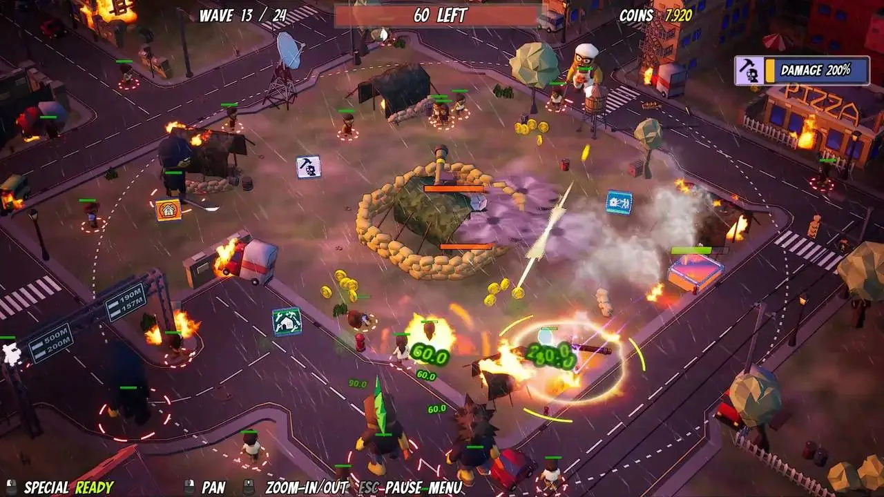 Скриншот игры Is Zombody Home?