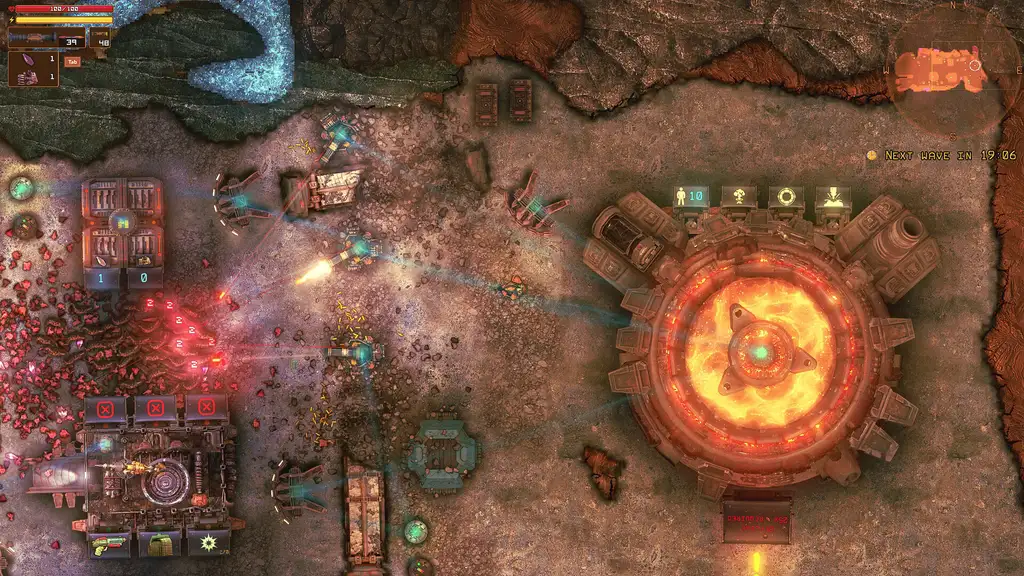 Скриншот игры Lumencraft