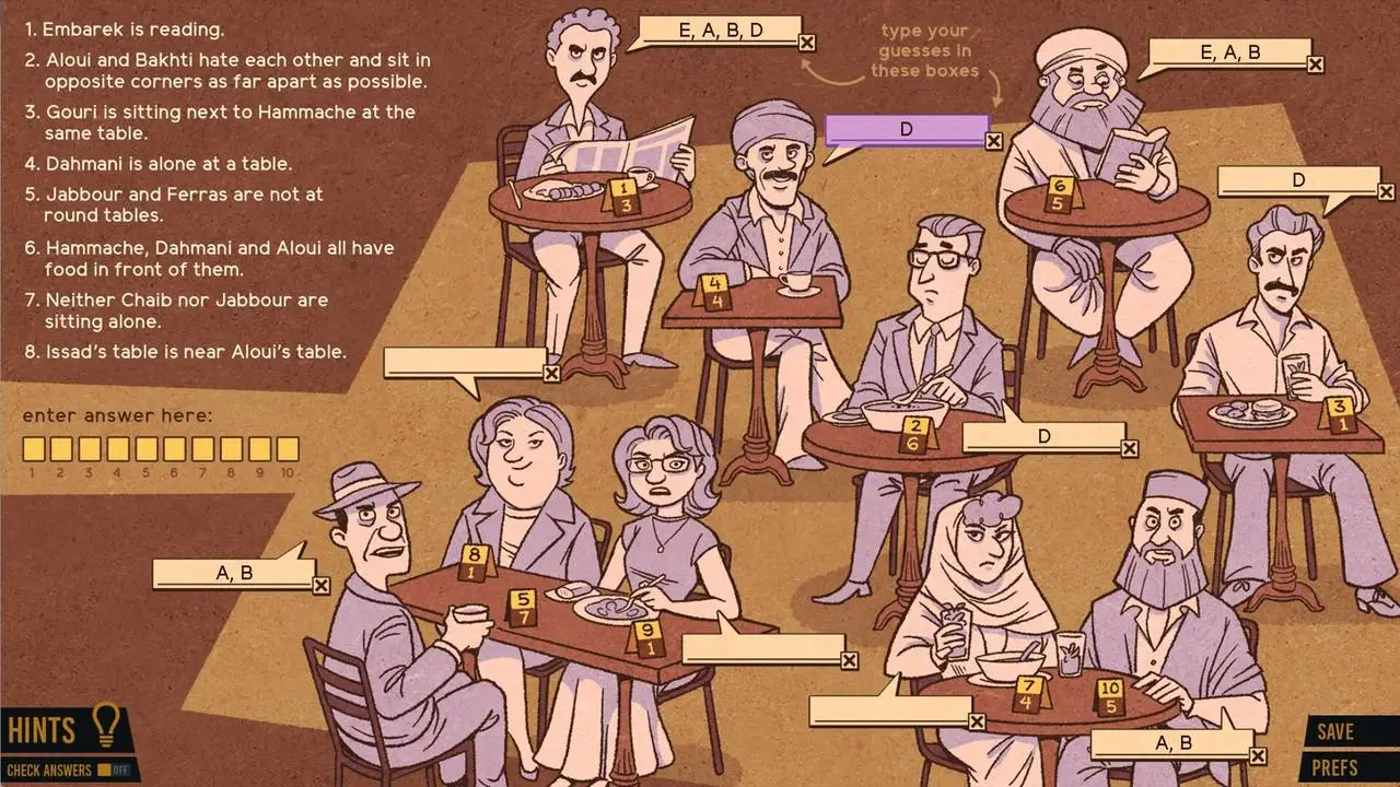 Скриншот игры Puzzle Spy International