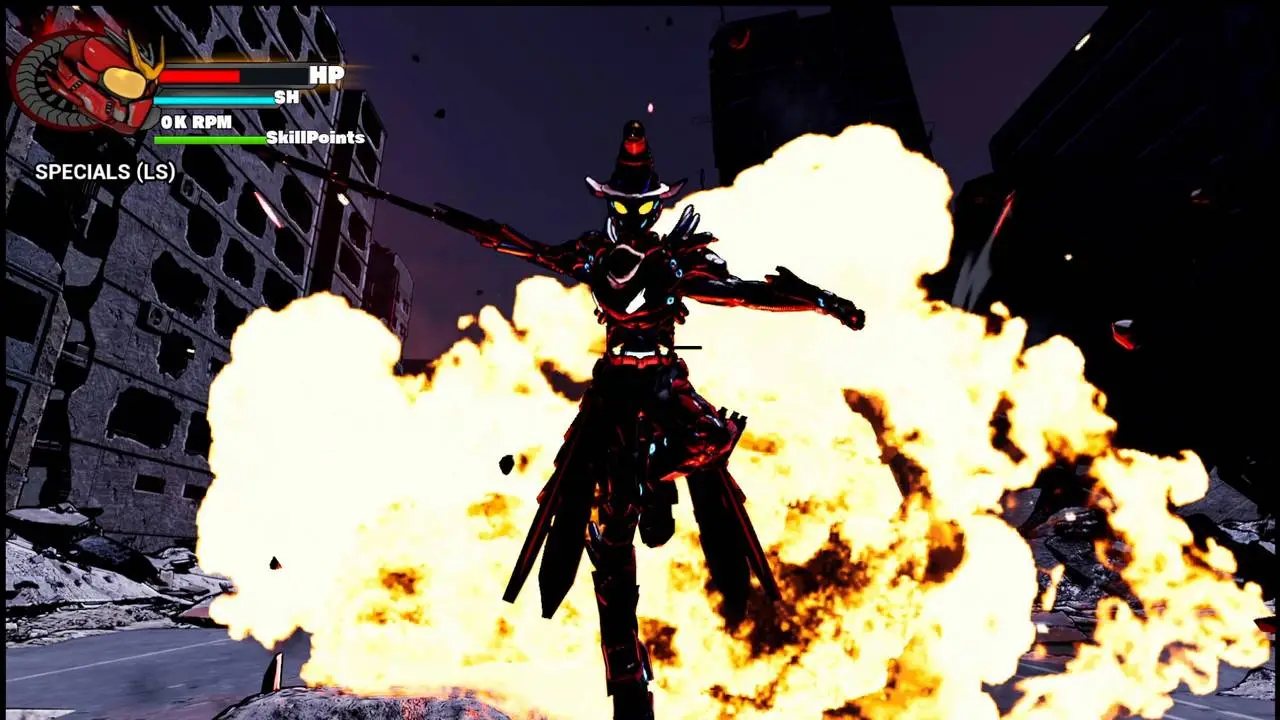 Скриншот игры Kijutsu Rider