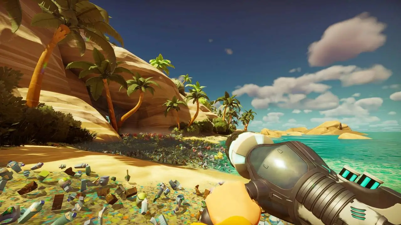 Скриншот игры Clean Up Earth